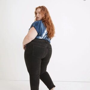 Madewell Curvy Perfect Vintage Jean, Size 24W in Lunar Wash NWT